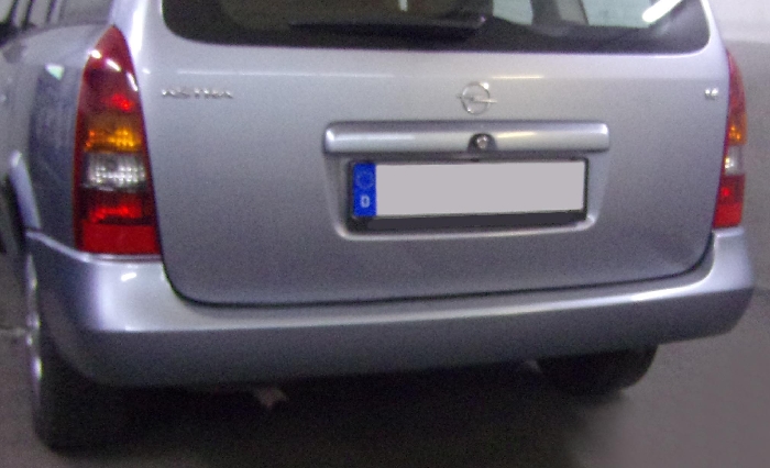 Anhängerkupplung für Opel-Astra G, Kombi, nicht CNG, Baureihe 2000-2004 starr  Anhängerkupplung für Opel-Astra G, Kombi, nicht CNG, Baureihe 2000-2004 starr