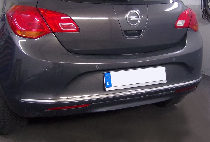 Anhängerkupplung für Opel-Astra J, Fließheck, Baureihe 2009- abnehmbar  Anhängerkupplung für Opel-Astra J, Fließheck, Baureihe 2009- abnehmbar