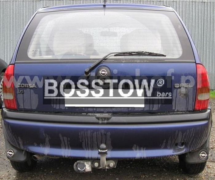 Anhängerkupplung für Opel-Corsa B, Fließheck, Baureihe 1993-2000 starr  Anhängerkupplung für Opel-Corsa B, Fließheck, Baureihe 1993-2000 starr