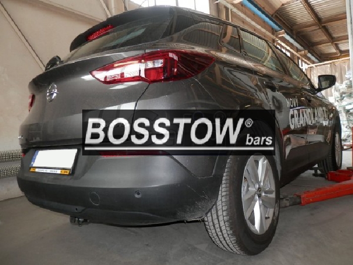 Anhängerkupplung für Opel-Grandland X mit Elektrosatzvorbereitung, Baureihe 2017-2020 abnehmbar  Anhängerkupplung für Opel-Grandland X mit Elektrosatzvorbereitung, Baureihe 2017-2020 abnehmbar