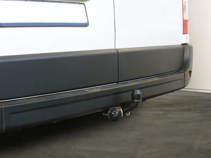 Anhängerkupplung für Opel-Movano Kasten, Bus, Kombi, Frontantrieb, Fzg. mit Elektrosatz Vorbereitung, Baureihe 2010-2014 starr  Anhängerkupplung für Opel-Movano Kasten, Bus, Kombi, Frontantrieb, Fzg. mit Elektrosatz Vorbereitung, Baureihe 2010-2014 starr