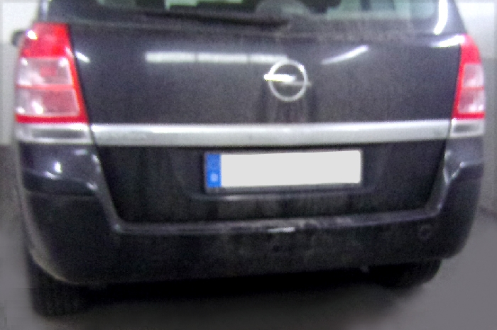 Anhängerkupplung für Opel-Zafira B, Van, Fzg. ohne REC, Baureihe 2005-2015 starr  Anhängerkupplung für Opel-Zafira B, Van, Fzg. ohne REC, Baureihe 2005-2015 starr