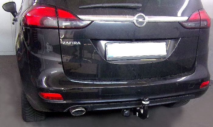 Anhängerkupplung für Opel-Zafira C, Tourer, Baureihe 2016- V-abnehmbar  Anhängerkupplung für Opel-Zafira C, Tourer, Baureihe 2016- V-abnehmbar
