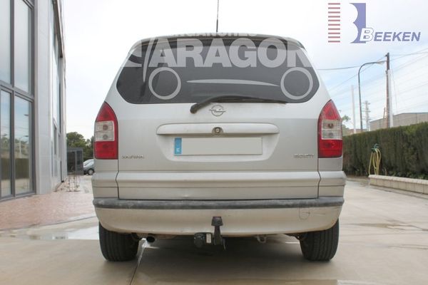 Anhängerkupplung für Opel-Zafira A, Van, Baureihe 1998-2005 starr  Anhängerkupplung für Opel-Zafira A, Van, Baureihe 1998-2005 starr