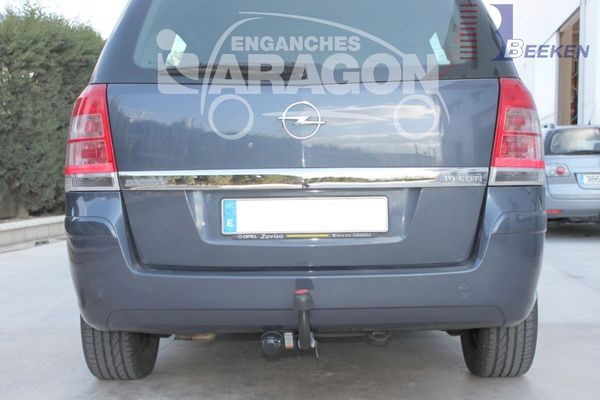 Anhängerkupplung für Opel-Zafira B, Van, Fzg. mit REC, Baureihe 2005-2015 starr  Anhängerkupplung für Opel-Zafira B, Van, Fzg. mit REC, Baureihe 2005-2015 starr