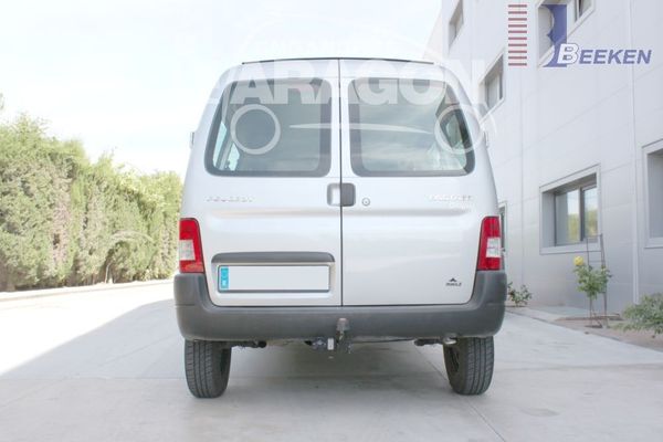 Anhängerkupplung für Peugeot-Partner Kasten/ Bus/ Kombi, Baureihe 2000-2002 starr  Anhängerkupplung für Peugeot-Partner Kasten/ Bus/ Kombi, Baureihe 2000-2002 starr
