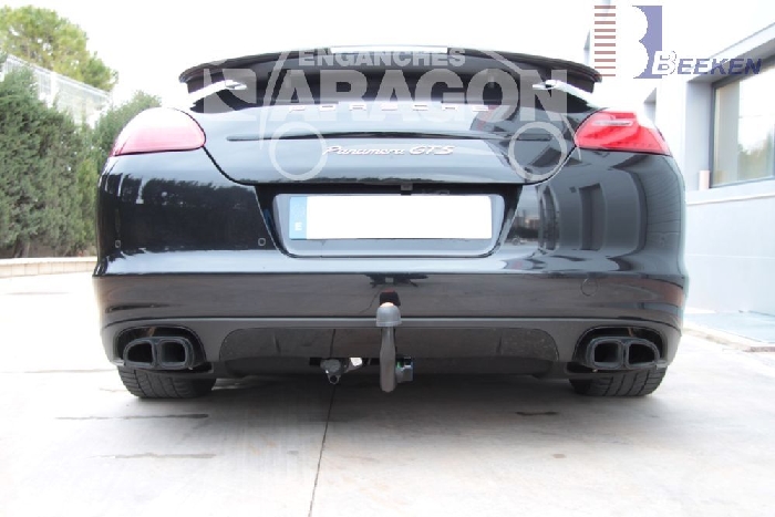 Anhängerkupplung für Porsche-Panamera 970 Fließheck, Dieselmotor, Baureihe 2013-2016 V-abnehmbar  Anhängerkupplung für Porsche-Panamera 970 Fließheck, Dieselmotor, Baureihe 2013-2016 V-abnehmbar