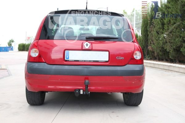 Anhängerkupplung für Renault-Clio II Fließheck, nicht 16V 1,8 Rsi Baccara, Baureihe 2001-2004 starr  Anhängerkupplung für Renault-Clio II Fließheck, nicht 16V 1,8 Rsi Baccara, Baureihe 2001-2004 starr