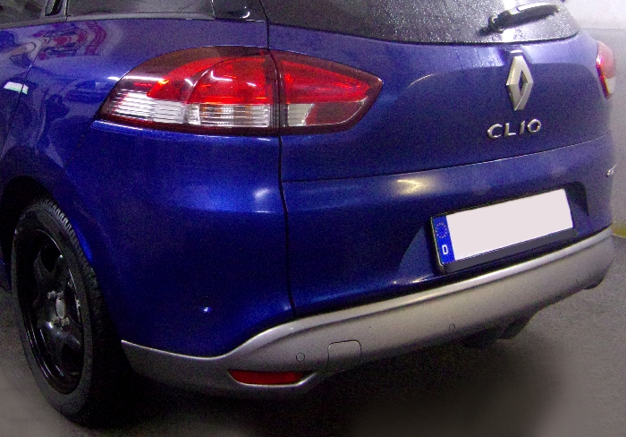 Anhängerkupplung für Renault-Clio IV Kombi, Baureihe 2016- V-abnehmbar  Anhängerkupplung für Renault-Clio IV Kombi, Baureihe 2016- V-abnehmbar