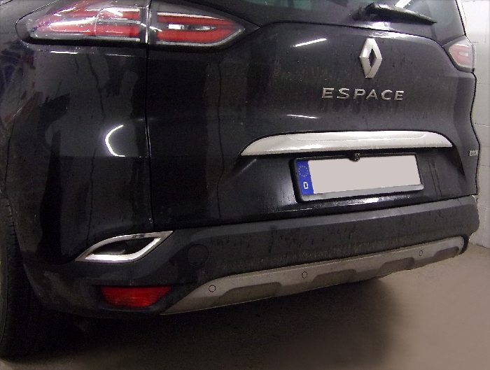 Anhängerkupplung für Renault-Espace (RFC), Baureihe 2015-2019 V-abnehmbar  Anhängerkupplung für Renault-Espace (RFC), Baureihe 2015-2019 V-abnehmbar