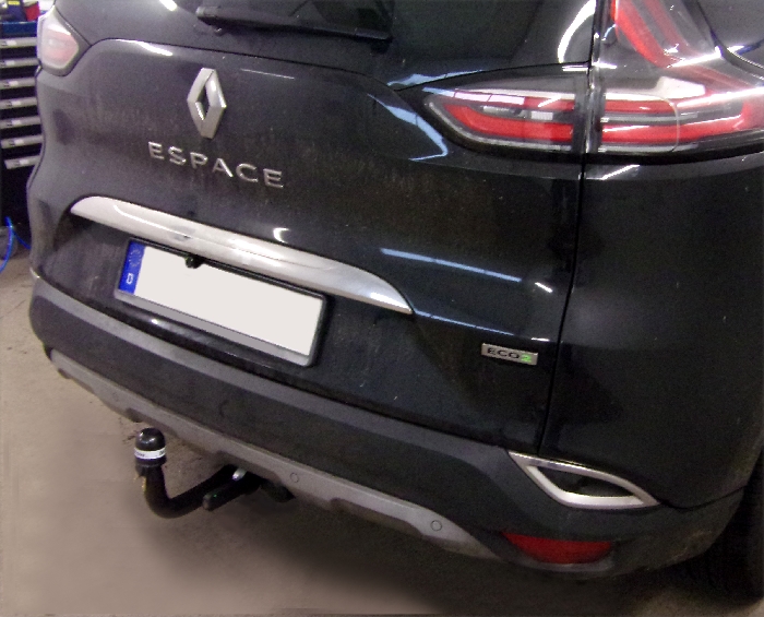 Anhängerkupplung für Renault-Espace (RFC), Baureihe 2015-2019 V-abnehmbar