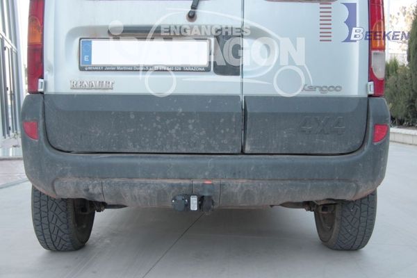 Anhängerkupplung für Renault-Kangoo I nur 4x4, Baureihe 1997-1998 starr  Anhängerkupplung für Renault-Kangoo I nur 4x4, Baureihe 1997-1998 starr