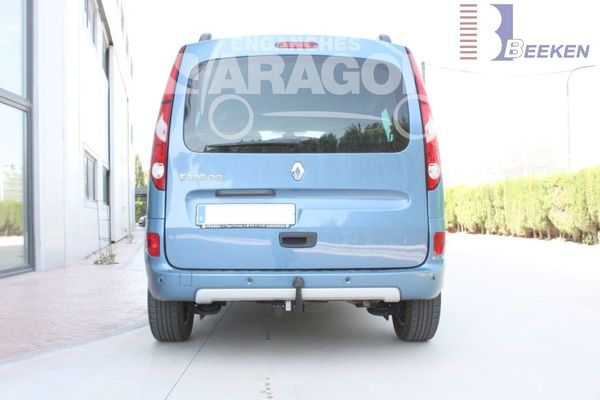 Anhängerkupplung für Renault-Kangoo II incl. Rapid, Express, Z. E, nicht BeBop u. Compact, Baureihe 2008-2013 starr