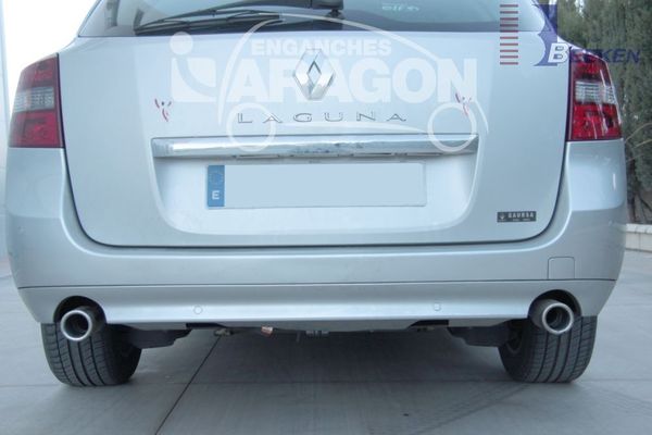 Anhängerkupplung für Renault-Laguna Kombi, Grandtour, nicht GT 4 Control, Baureihe 2007- V-abnehmbar