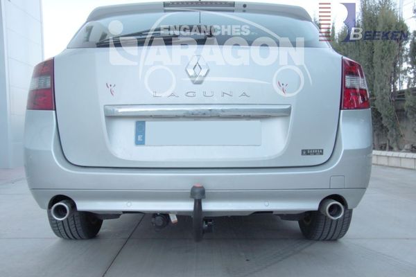 Anhängerkupplung für Renault-Laguna Kombi, Grandtour, spez. GT 4 Control, Baureihe 2007- V-abnehmbar  Anhängerkupplung für Renault-Laguna Kombi, Grandtour, spez. GT 4 Control, Baureihe 2007- V-abnehmbar
