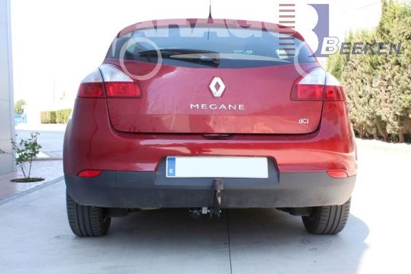 Anhängerkupplung für Renault-Megane Fließheck, 3/ 5-türig, Baureihe 2009-2012 starr  Anhängerkupplung für Renault-Megane Fließheck, 3/ 5-türig, Baureihe 2009-2012 starr