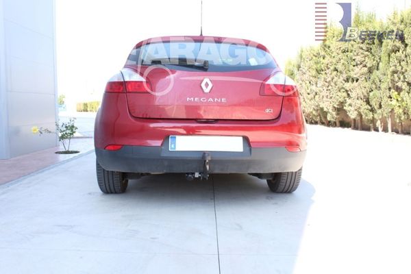 Anhängerkupplung für Renault-Megane Fließheck, 3/ 5-türig, Baureihe 2009-2012 starr