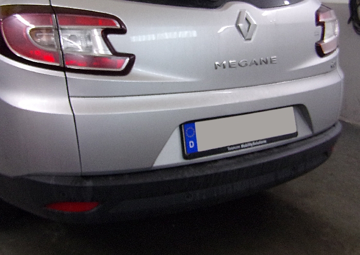 Anhängerkupplung für Renault-Megane Kombi, Baureihe 2012-2016 starr  Anhängerkupplung für Renault-Megane Kombi, Baureihe 2012-2016 starr