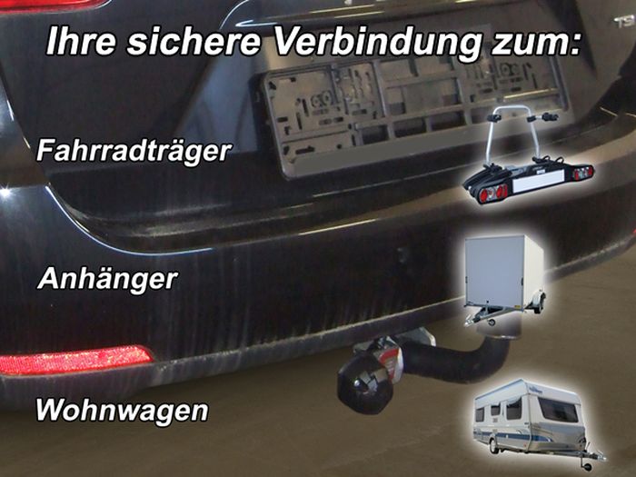 Anhängerkupplung für Seat-Ibiza Fließheck, Baureihe 2015-2017 starr