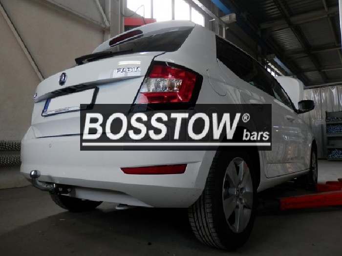 Anhängerkupplung für Skoda-Fabia Fließheck, nicht RS, Baureihe 2018-2021 starr  Anhängerkupplung für Skoda-Fabia Fließheck, nicht RS, Baureihe 2018-2021 starr