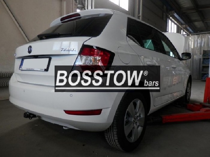 Anhängerkupplung für Skoda-Fabia Fließheck, nicht RS, Baureihe 2018-2021 abnehmbar  Anhängerkupplung für Skoda-Fabia Fließheck, nicht RS, Baureihe 2018-2021 abnehmbar