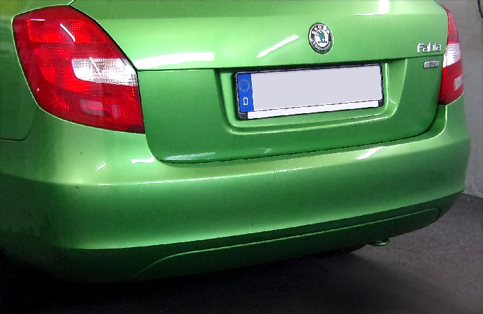 Anhängerkupplung für Skoda-Fabia Kombi, nicht RS, Baureihe 2010-2014 abnehmbar  Anhängerkupplung für Skoda-Fabia Kombi, nicht RS, Baureihe 2010-2014 abnehmbar