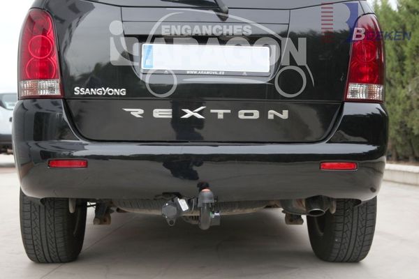 Anhängerkupplung für Ssang Yong-Rexton Typ GAB, Baureihe 2002-2004 V-abnehmbar  Anhängerkupplung für Ssang Yong-Rexton Typ GAB, Baureihe 2002-2004 V-abnehmbar