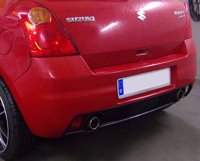 Anhängerkupplung für Suzuki-Swift Fließheck (MZ) Sport 2 WD, Baureihe 2005-2010 abnehmbar  Anhängerkupplung für Suzuki-Swift Fließheck (MZ) Sport 2 WD, Baureihe 2005-2010 abnehmbar