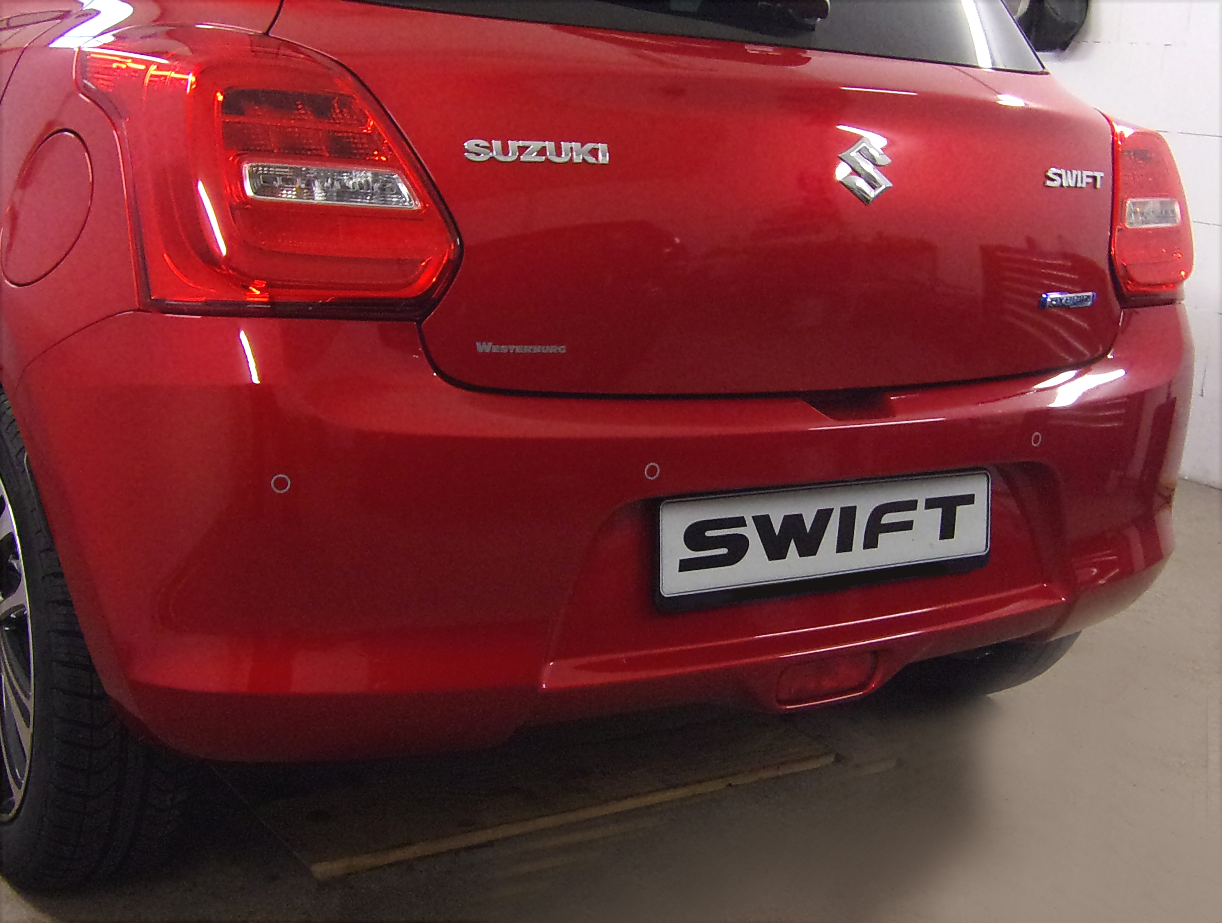 Anhängerkupplung für Suzuki-Swift Fließheck (AZ), 4WD, Baureihe 2017-2020 abnehmbar  Anhängerkupplung für Suzuki-Swift Fließheck (AZ), 4WD, Baureihe 2017-2020 abnehmbar