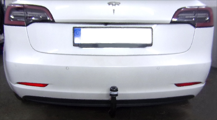 Anhängerkupplung für Tesla-Model 3 Heckträgeraufnahme, nur für Heckträgerbetrieb, Montage nur bei uns, Baureihe 2020-2024 V-abnehmbar
