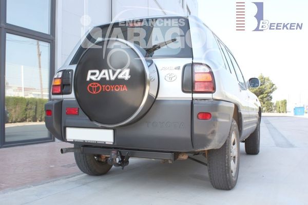 Anhängerkupplung für Toyota-RAV 4 II (XA) Funcruise, 3/5-türig u. Cabrio, Baureihe 1997-2000 starr