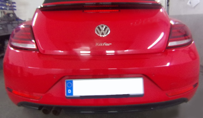 Anhängerkupplung für VW-Beetle Cabrio, incl. R-line, 5C, nur für Heckträgerbetrieb, Baureihe 2011-2018 V-abnehmbar  Anhängerkupplung für VW-Beetle Cabrio, incl. R-line, 5C, nur für Heckträgerbetrieb, Baureihe 2011-2018 V-abnehmbar