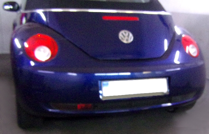 Anhängerkupplung für VW-Beetle incl. Cabrio, spez. für Fzg. mit Parktronic, Baureihe 2005-2011 V-abnehmbar  Anhängerkupplung für VW-Beetle incl. Cabrio, spez. für Fzg. mit Parktronic, Baureihe 2005-2011 V-abnehmbar