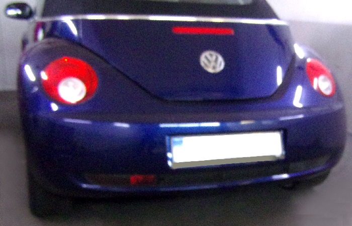 Anhängerkupplung für VW-Beetle incl. Cabrio, spez. für Fzg. mit Parktronic, Baureihe 2005-2011 V-abnehmbar