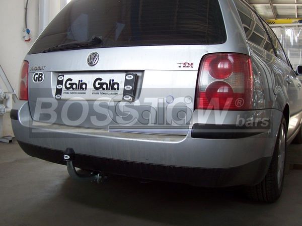 Anhängerkupplung für VW-Passat 3b, nicht 4-Motion, Limousine, Baureihe 1996-2000 starr