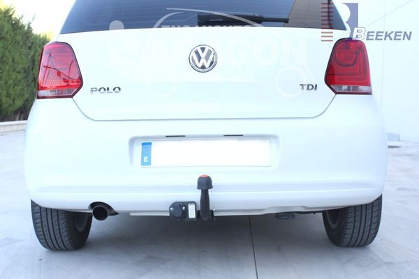Anhängerkupplung für VW-Polo (6R)Steilheck / Coupé, Baureihe 2009-2014 starr  Anhängerkupplung für VW-Polo (6R)Steilheck / Coupé, Baureihe 2009-2014 starr