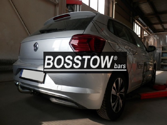 Anhängerkupplung für VW-Polo (AW) Schrägheck, Baureihe 2021-2023 starr  Anhängerkupplung für VW-Polo (AW) Schrägheck, Baureihe 2021-2023 starr