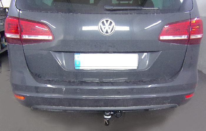 Anhängerkupplung für VW-Sharan inkl. 4x4, Baureihe 2012-2022 V-abnehmbar