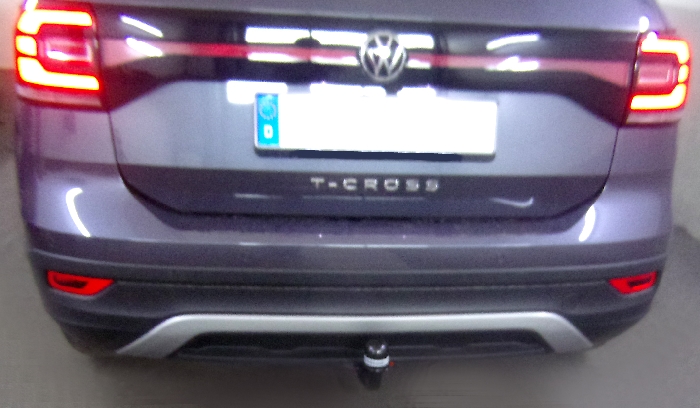 Anhängerkupplung für VW-T-Cross, Baureihe 2019-2023 V-abnehmbar
