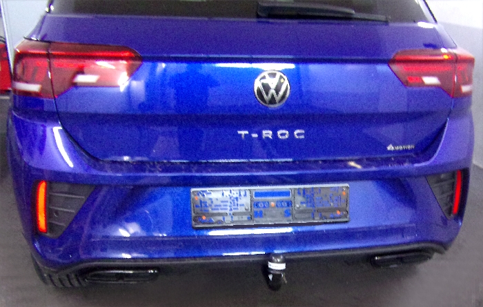 Anhängerkupplung für VW-T-roc spez. R-Line, Baureihe 2018-2023 V-abnehmbar