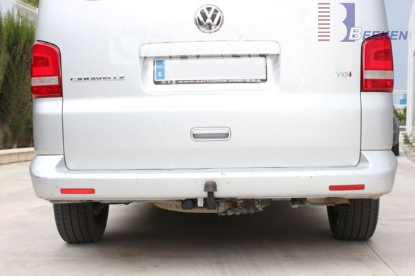 Anhängerkupplung für VW-Transporter T6.1, Kasten Bus Kombi, inkl. 4x4, spez. California, Fzg. mit E- Satz Vorbereitung, Baureihe 2019-2024 starr