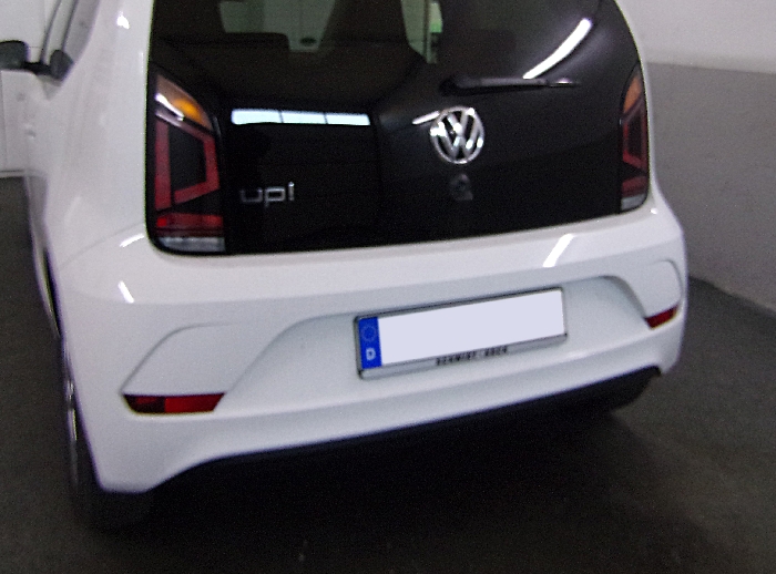 Anhängerkupplung für VW-Up nicht Erdgas, nicht eUp, nur für Heckträgerbetrieb, Baureihe 2012-2016 starr Anhängerkupplung für VW-Up nicht Erdgas, nicht eUp, nur für Heckträgerbetrieb, Baureihe 2012-2016 starr