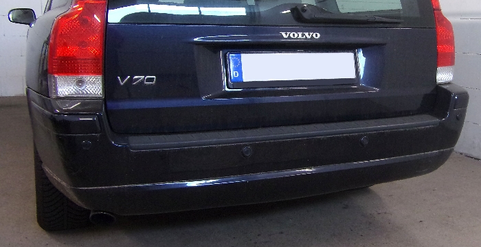 Anhängerkupplung für Volvo-V70 Kombi, ohne Niveauregulierung, Baureihe 2004-2007 starr  Anhängerkupplung für Volvo-V70 Kombi, ohne Niveauregulierung, Baureihe 2004-2007 starr