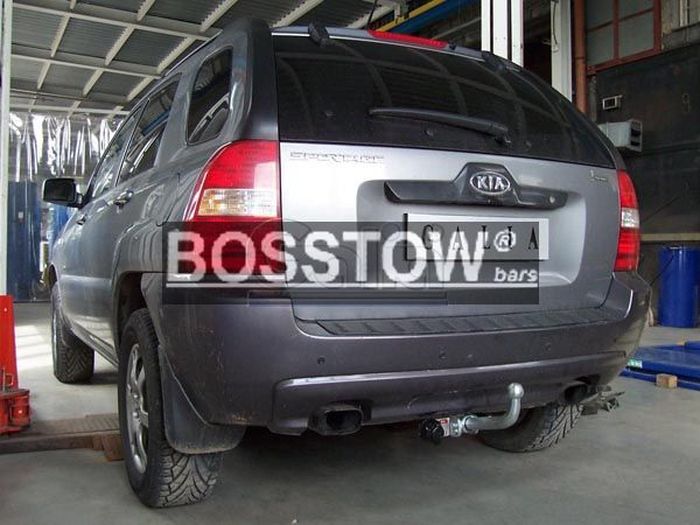 Anhängerkupplung für Hyundai-Tucson, Baureihe 2004-2009 abnehmbar  Anhängerkupplung für Hyundai-Tucson, Baureihe 2004-2009 abnehmbar
