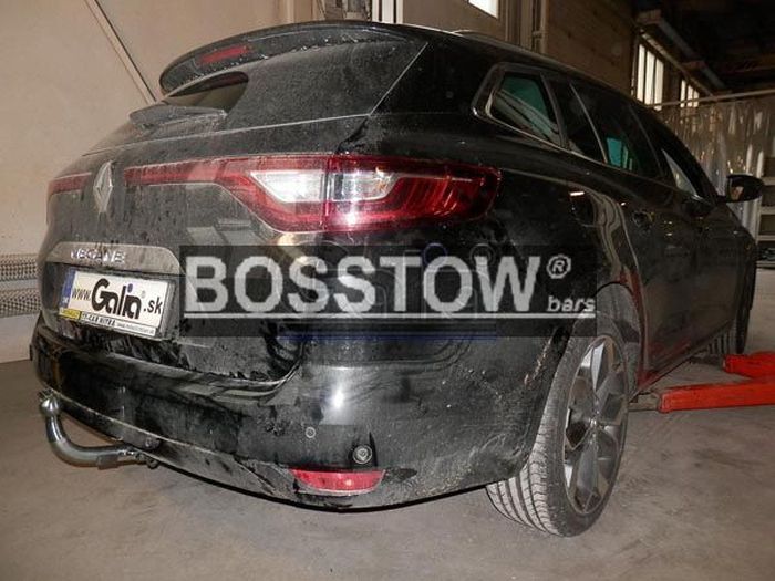 Anhängerkupplung für Renault-Megane Kombi, Baureihe 2016-2020 abnehmbar  Anhängerkupplung für Renault-Megane Kombi, Baureihe 2016-2020 abnehmbar