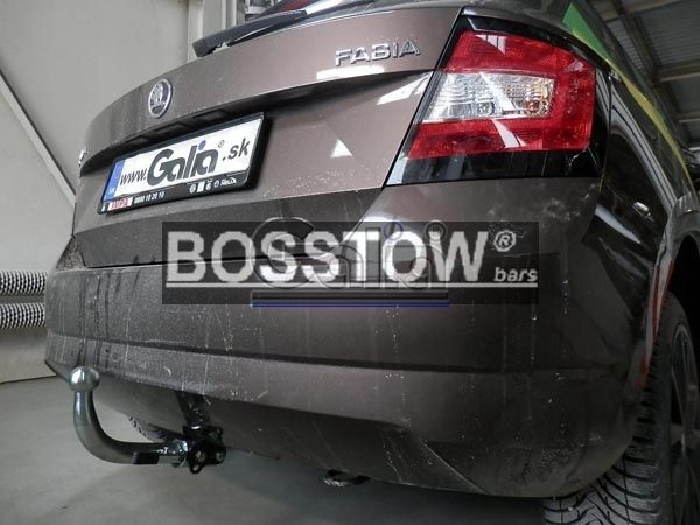 Anhängerkupplung für Skoda-Fabia Fließheck, nicht RS, Baureihe 2014-2018 abnehmbar  Anhängerkupplung für Skoda-Fabia Fließheck, nicht RS, Baureihe 2014-2018 abnehmbar