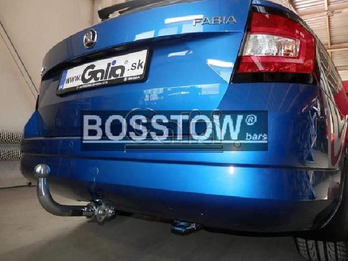 Anhängerkupplung für Skoda-Fabia Kombi, nicht RS, Baureihe 2015-2018 abnehmbar  Anhängerkupplung für Skoda-Fabia Kombi, nicht RS, Baureihe 2015-2018 abnehmbar