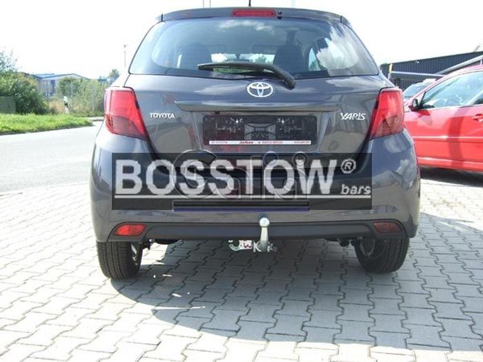 Anhängerkupplung für Toyota-Yaris Fließheck, nicht Hybrid, Baureihe 2014-2020 abnehmbar  Anhängerkupplung für Toyota-Yaris Fließheck, nicht Hybrid, Baureihe 2014-2020 abnehmbar