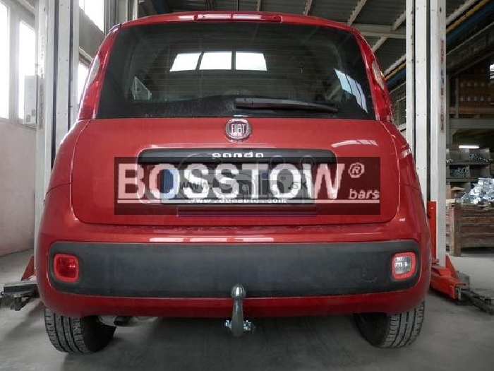 Anhängerkupplung für Lancia-Ypsilon - 2011- 846, nicht 4x4, bitte vorab Fzg. auf Anhängelastfreigabe prüfen Ausf.:  horizontal