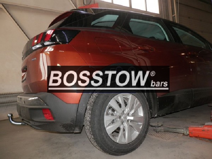 Anhängerkupplung für Peugeot-3008 Fzg. mit Esatz Vorbereitung, Baureihe 2016-2023 abnehmbar
